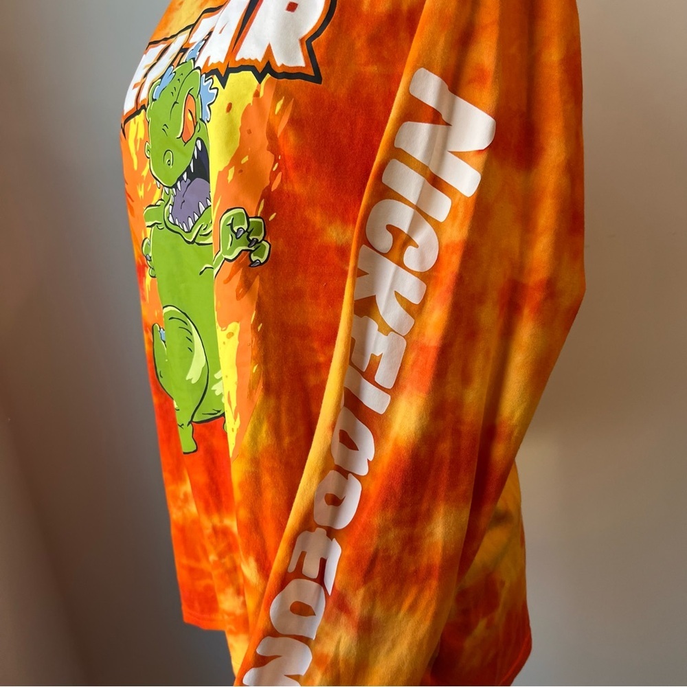 Reptar Tie-Dye Long Sleeve Shirt - Picture 2 of 5